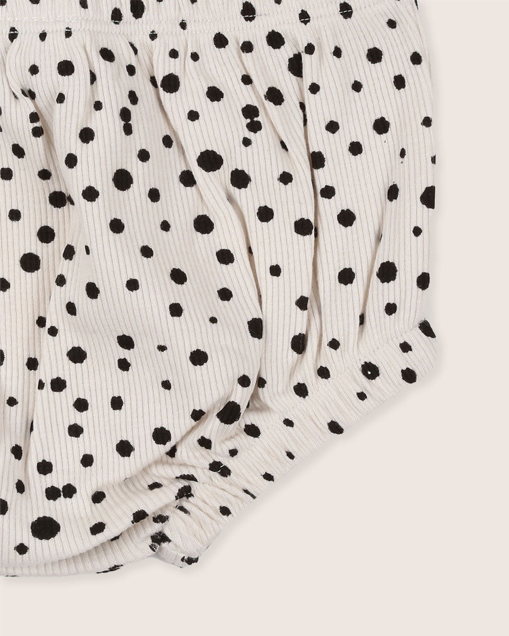 Cream Abstract Spot Print Bloomers - image 3