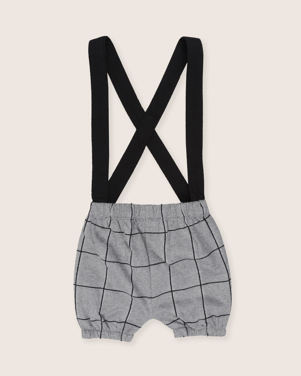 Grey Window Pane Check Print Bracer Bloomers - image 5