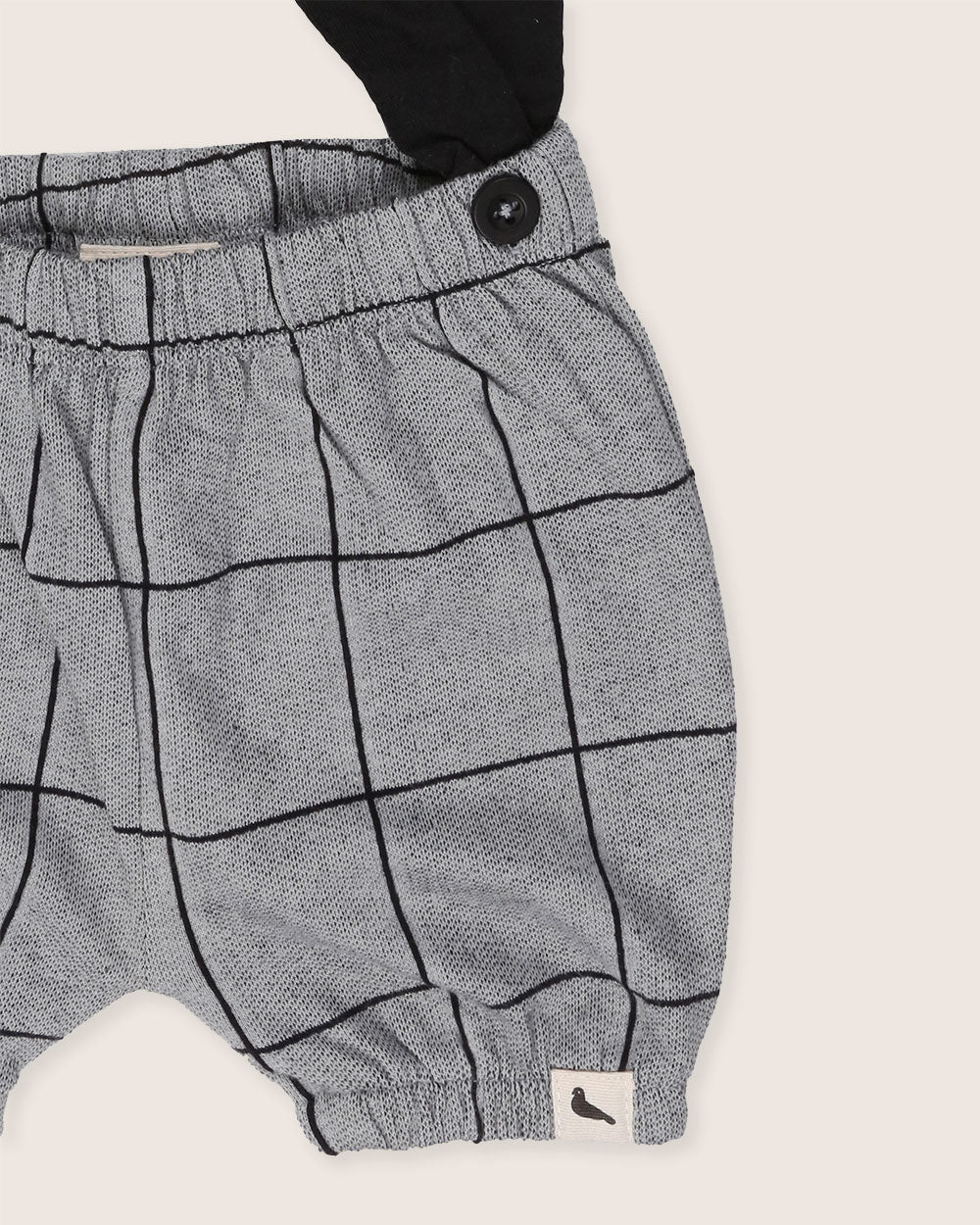 Grey Window Pane Check Print Bracer Bloomers - image 4