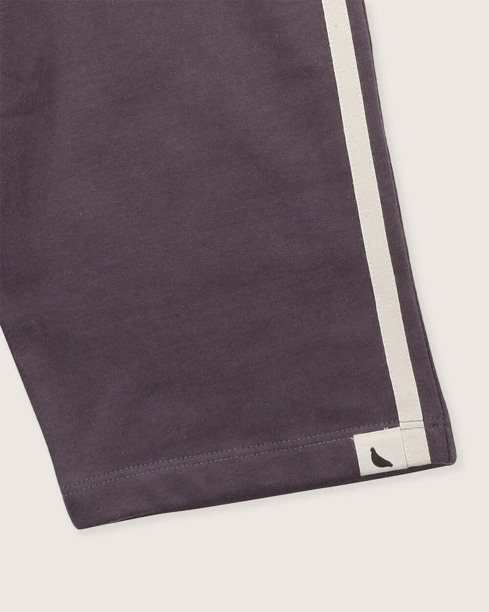 Organic cotton Charcoal Grey Stripe Print Trousers - image 4