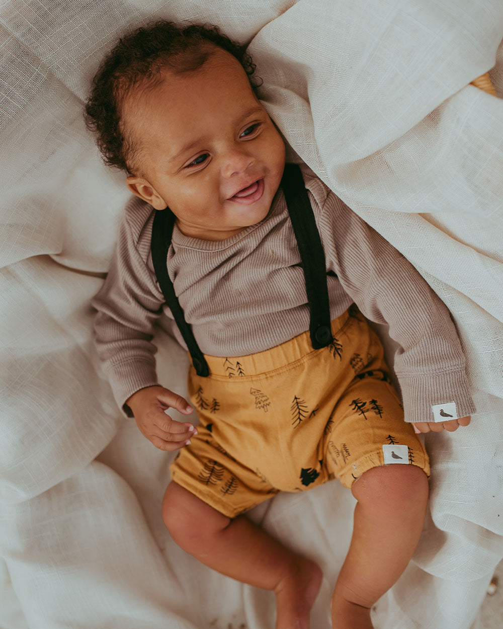 Cream Abstract Spot Print Bloomers - image 5