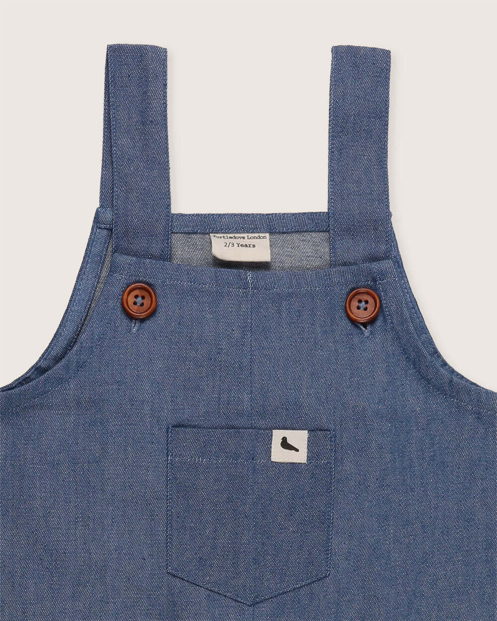 Blue Denim Dungarees - image 4