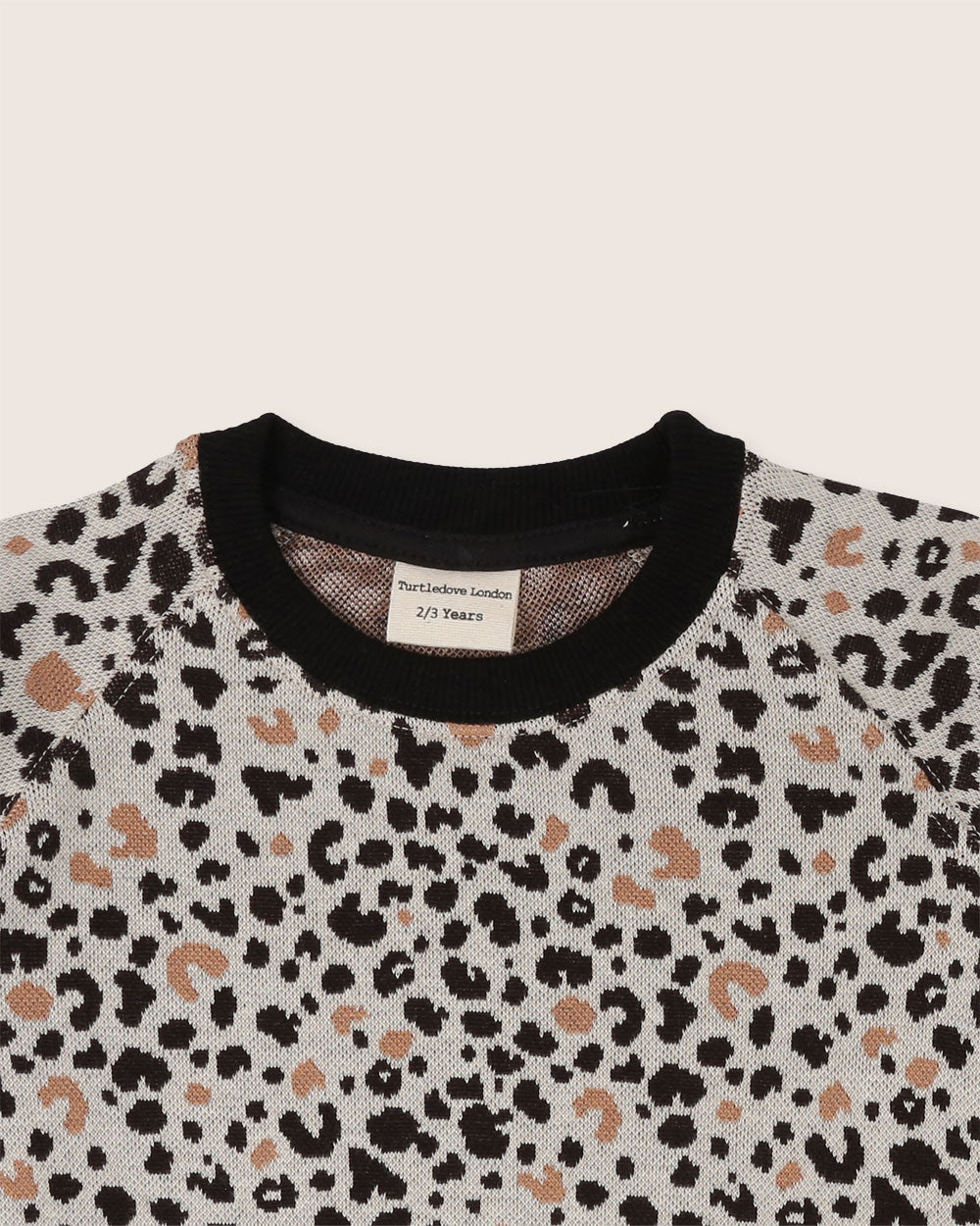 organic cotton Multicolour Leopard Animal Print Sweatshirt - image 4