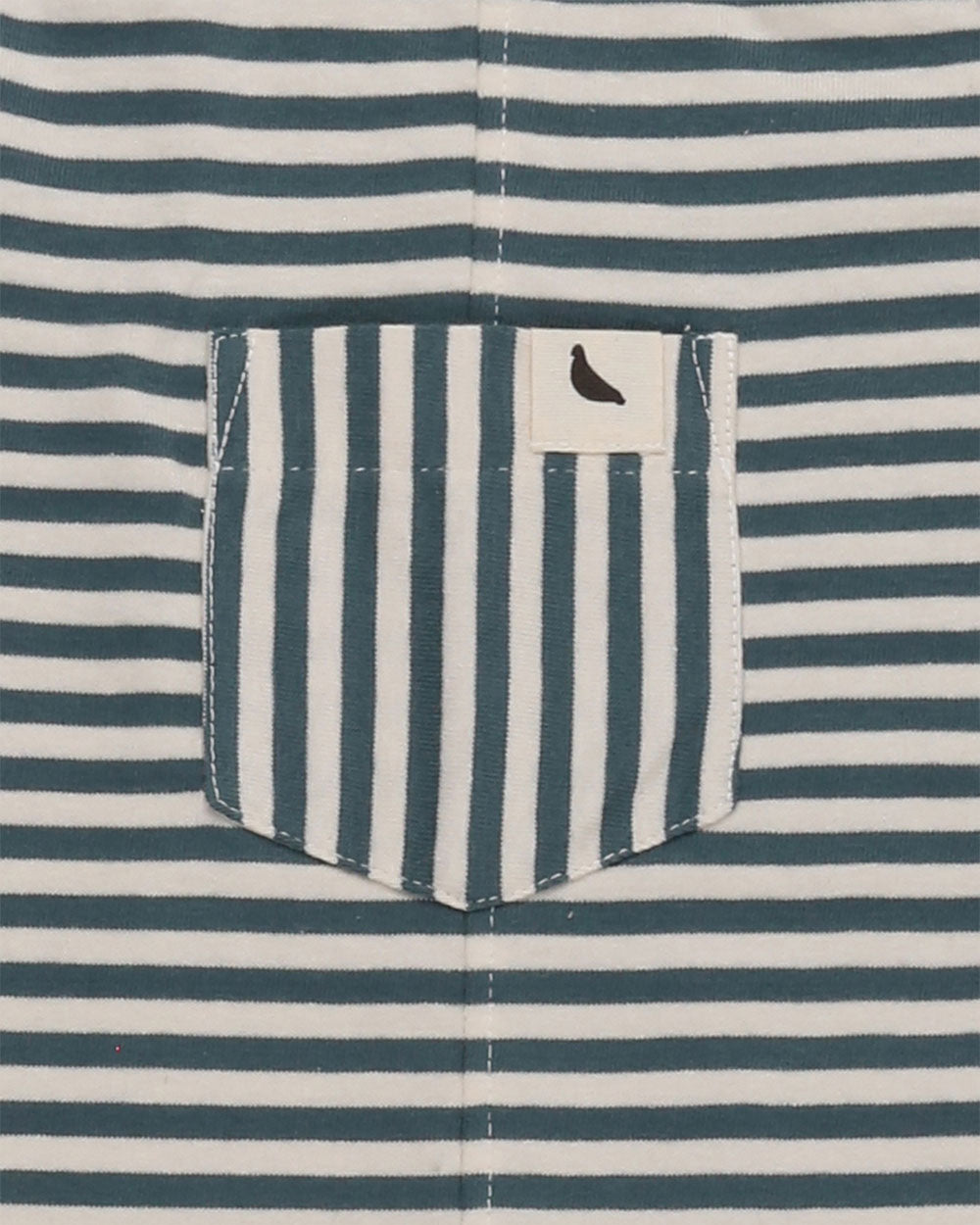organic cotton Multicolour Sea Stripe Print Dungarees - image 6