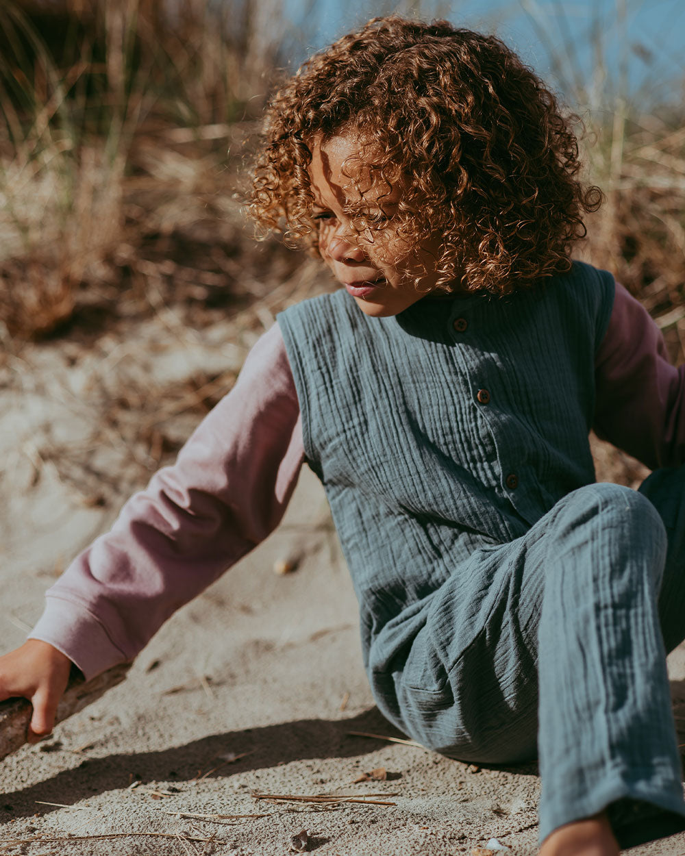 Sea Blue Jumpsuit - image 4