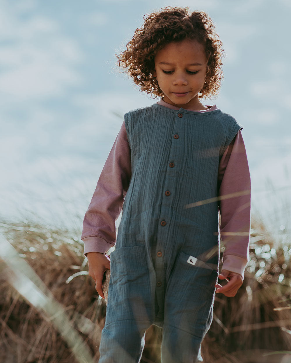 Sea Blue Jumpsuit - image 1