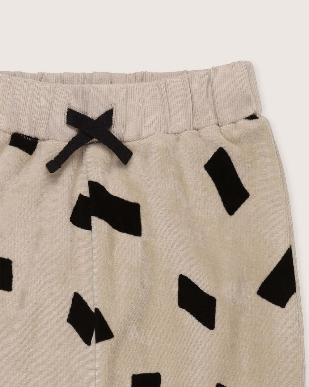 eco-friendly Stone Confetti Print Velour Joggers - image 4