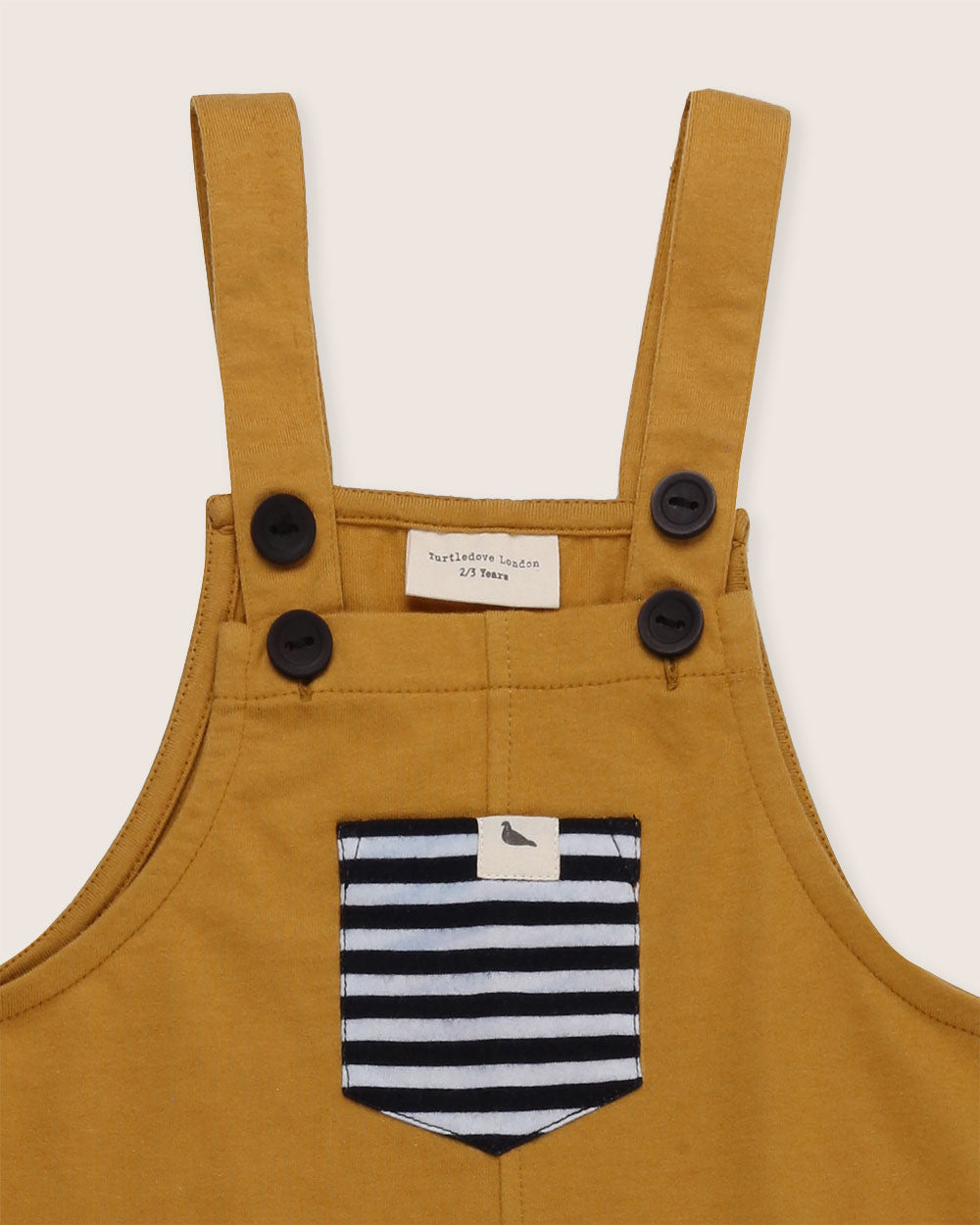 organic cotton Yellow Dungarees - image 2
