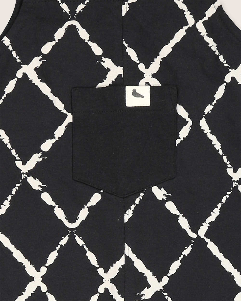 Black Harlequin Print Dungarees - image 4