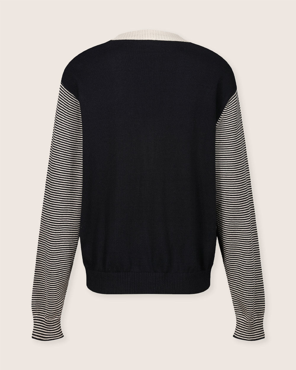 organic cotton Agnes Black Knit Cardigan - image 5