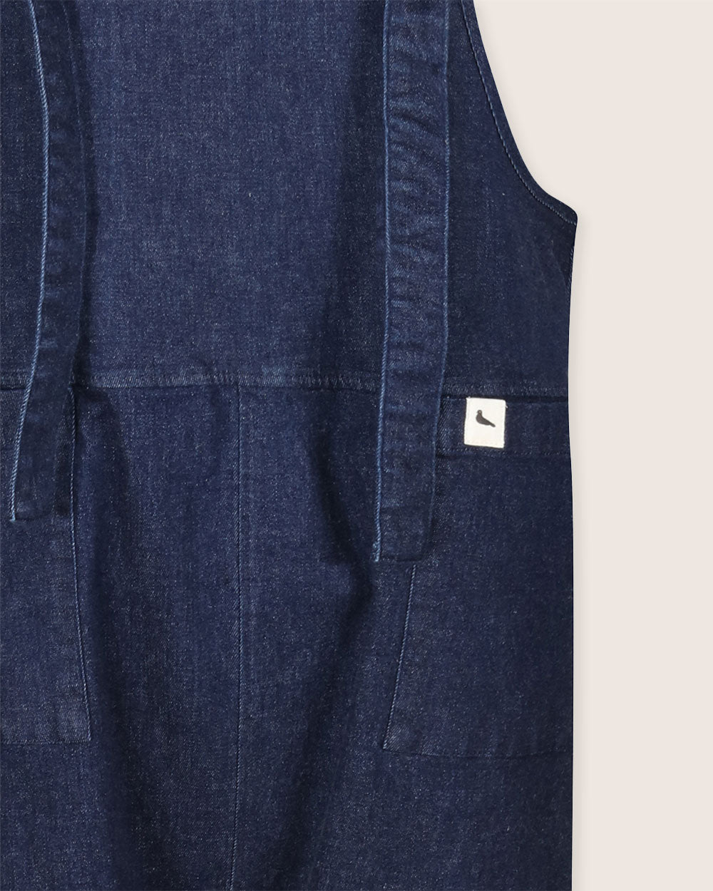 organic cotton Lila Navy Denim Dungarees - image 5