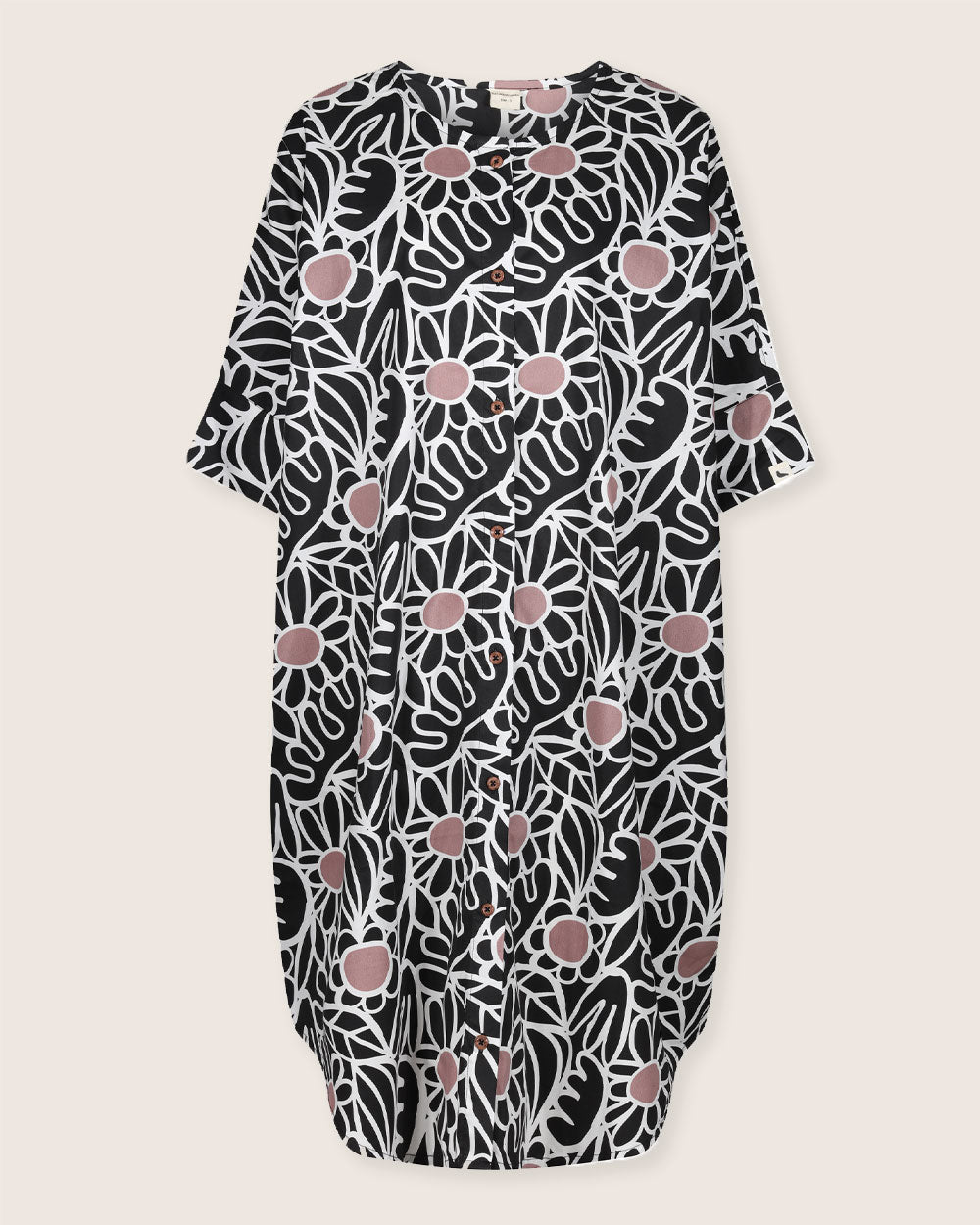 Nina Multicolour Floral Print Midi Dress- image 2