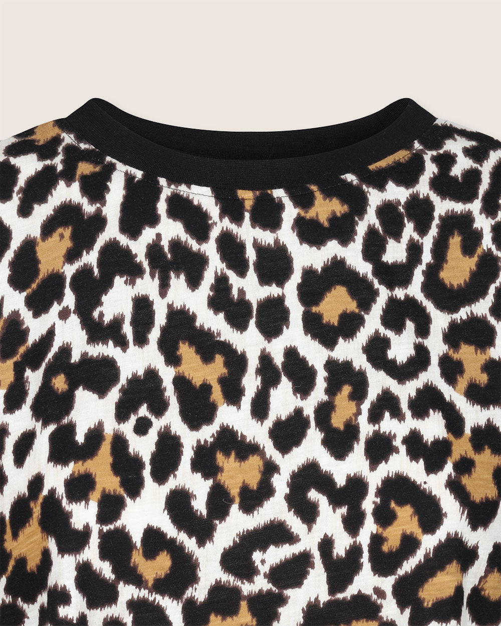 organic cotton Sam Brown Leopard Animal Print T-Shirt - image 4