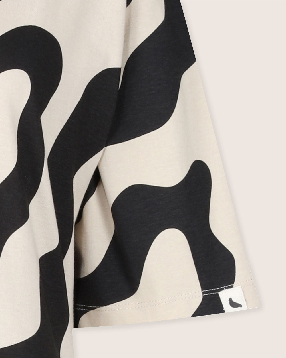 organic cotton Matilda Multicolour Swirl Print Midi Dress - image 6