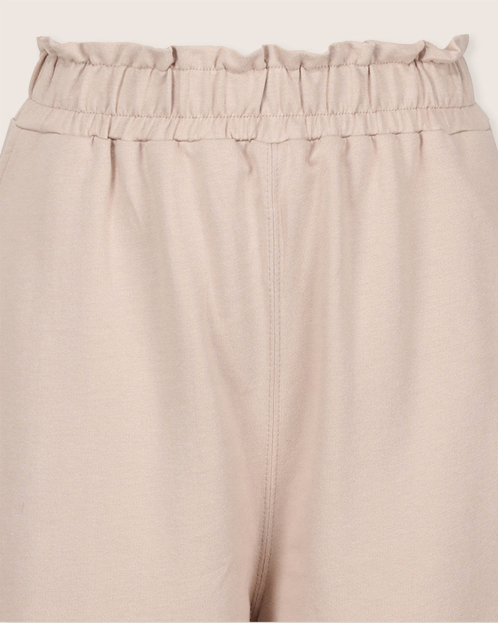 Kate Beige Barrel Leg Trousers- image 3
