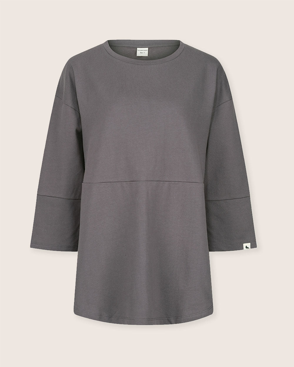 Sarah Charcoal Grey Top- image 2
