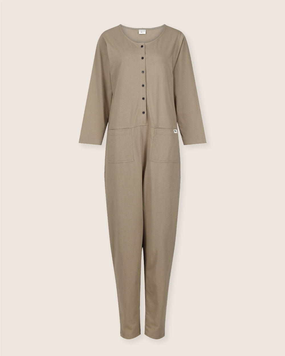 Mila Stone Long Sleeve Jumpsuit- image 2