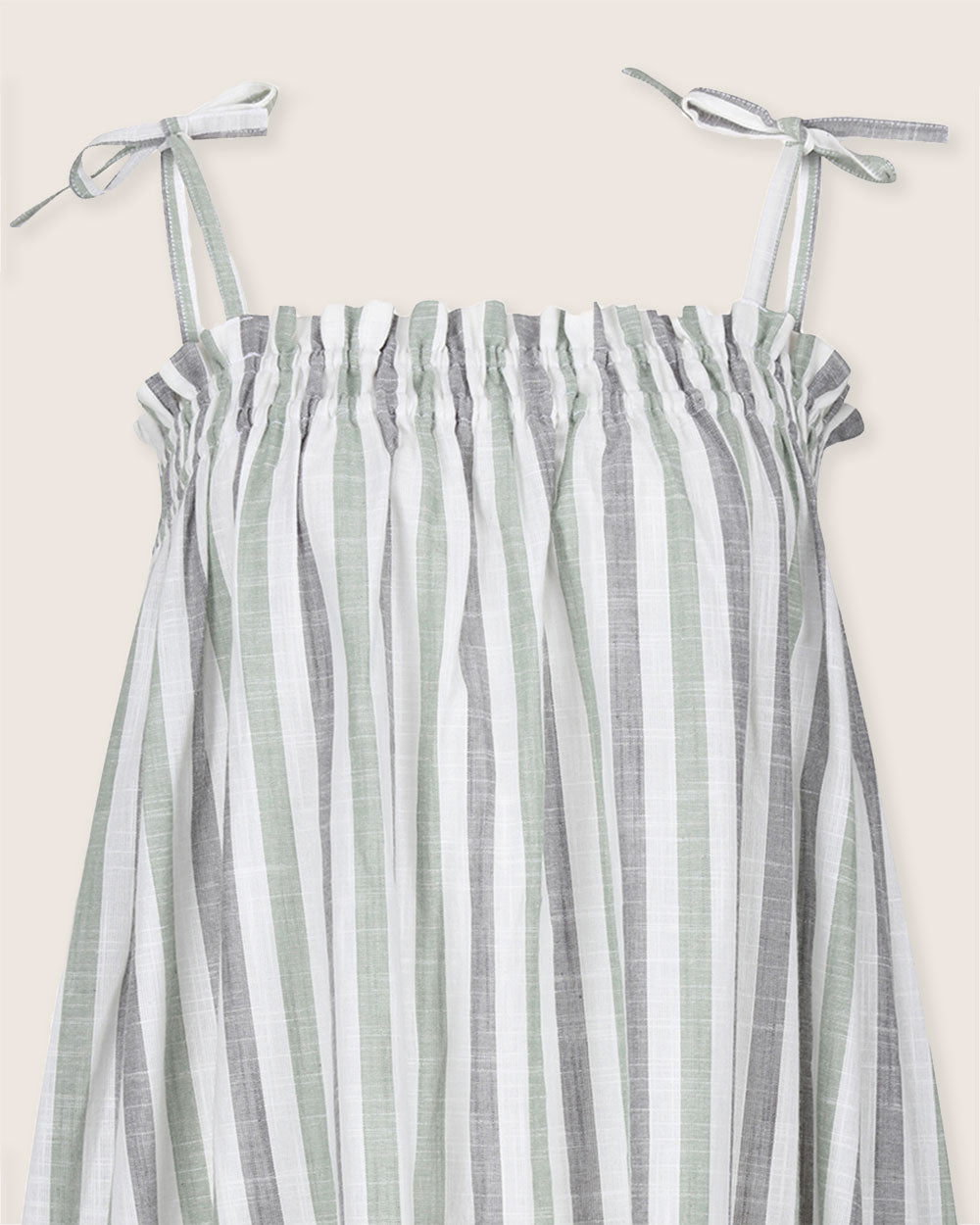 Anna Multicolur Multifunctional Stripe Print Maxi Skirt- image 4