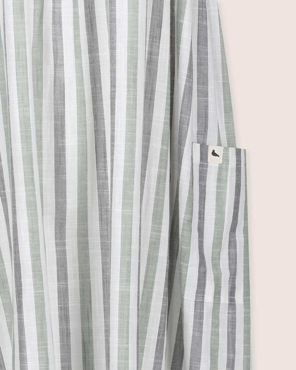 Anna Multicolur Multifunctional Stripe Print Maxi Skirt- image 5