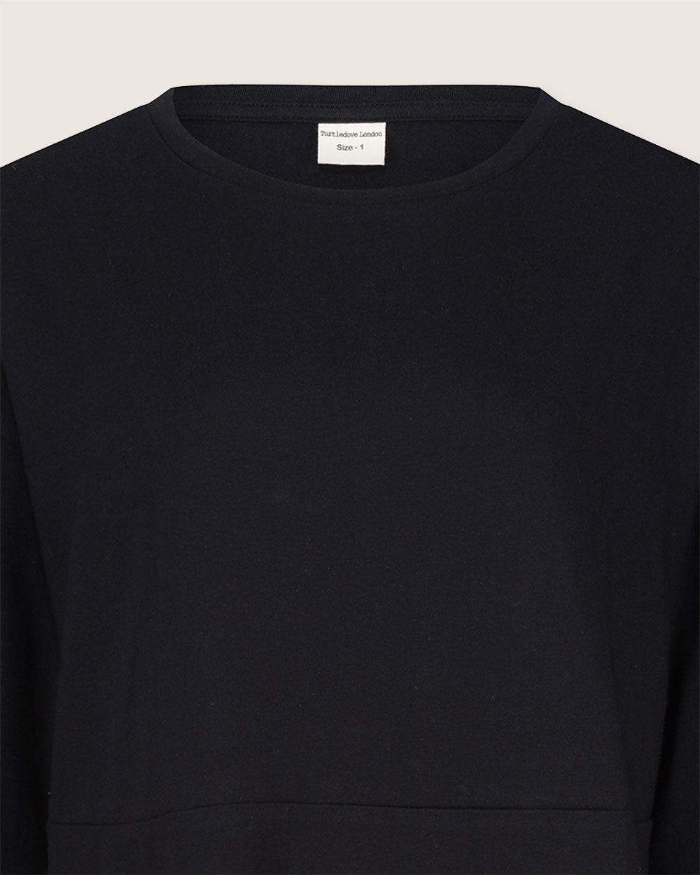 organic cotton Sarah Black Top - image 3