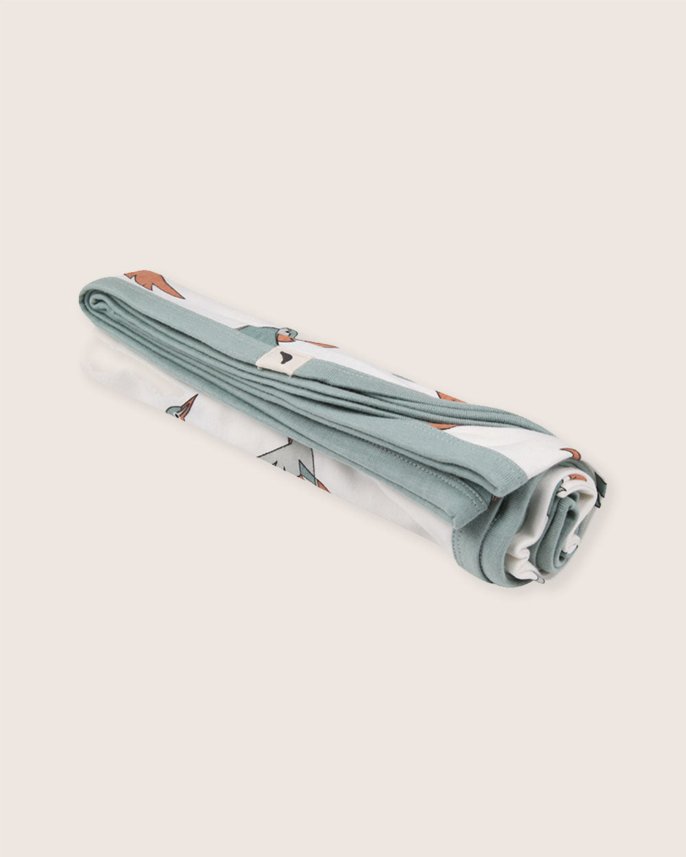 White Birdsong Print Blanket - image 3