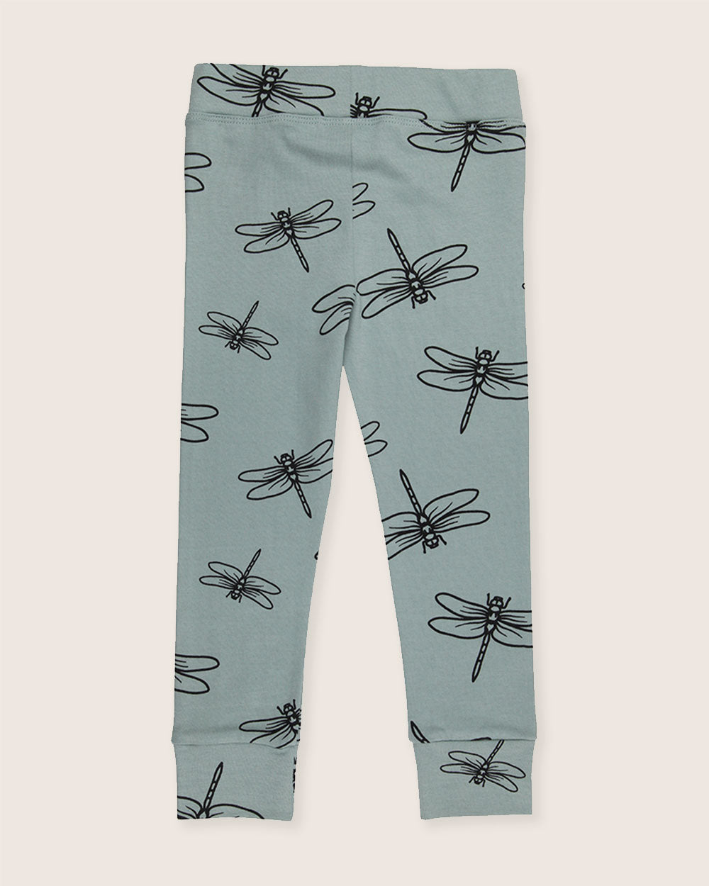 organic cotton Blue Damselfly Print Leggings - image 5