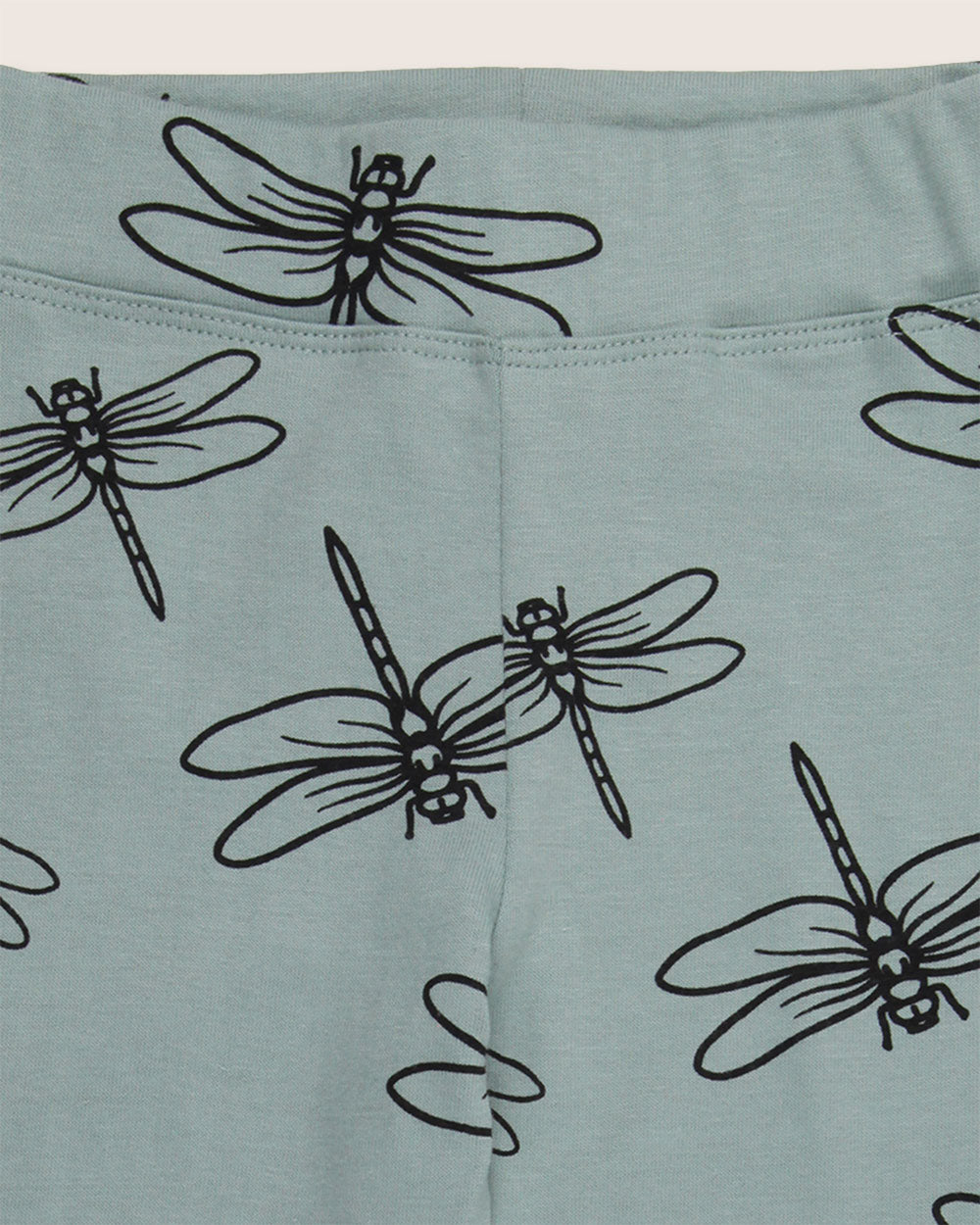 organic cotton Blue Damselfly Print Leggings - image 3