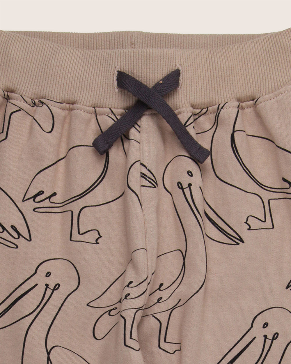 organic cotton Beige Pelican Print Joggers - image 4