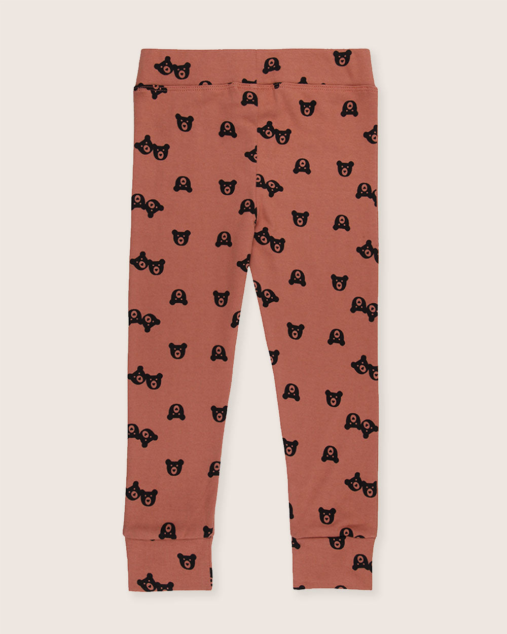 organic cotton Red Bear Print Leggings - image 5