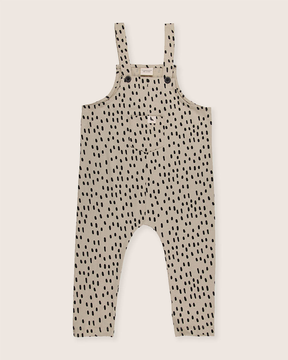 Stone Doodle Print Dungarees image 1