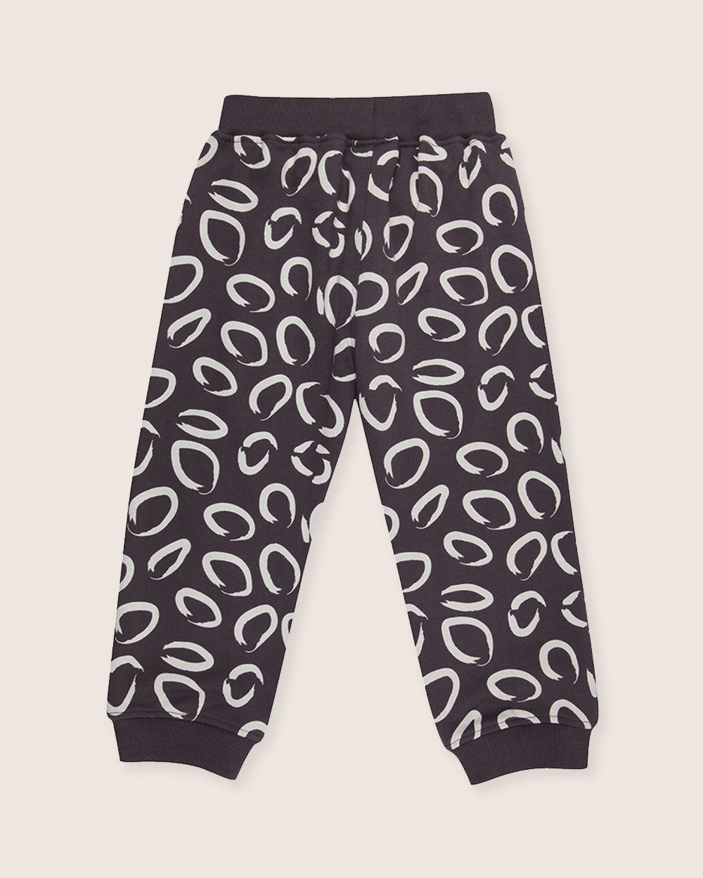 organic cotton Brown Eyespot Print Joggers - image 6
