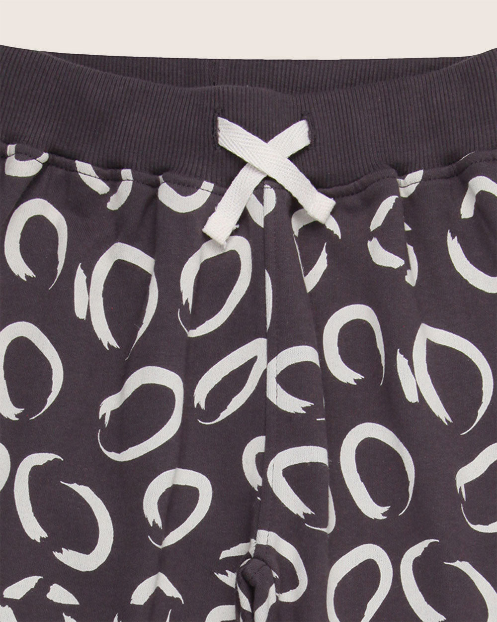 organic cotton Brown Eyespot Print Joggers - image 4