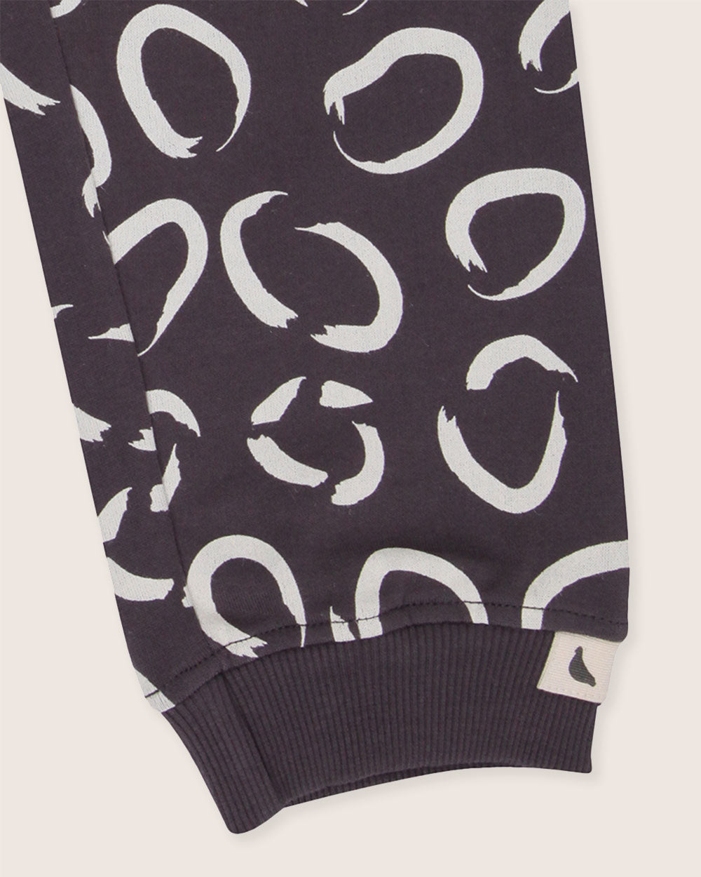 organic cotton Brown Eyespot Print Joggers - image 5