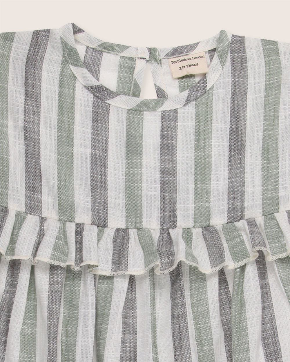 Multicolour Stripe Print Dress - image 3