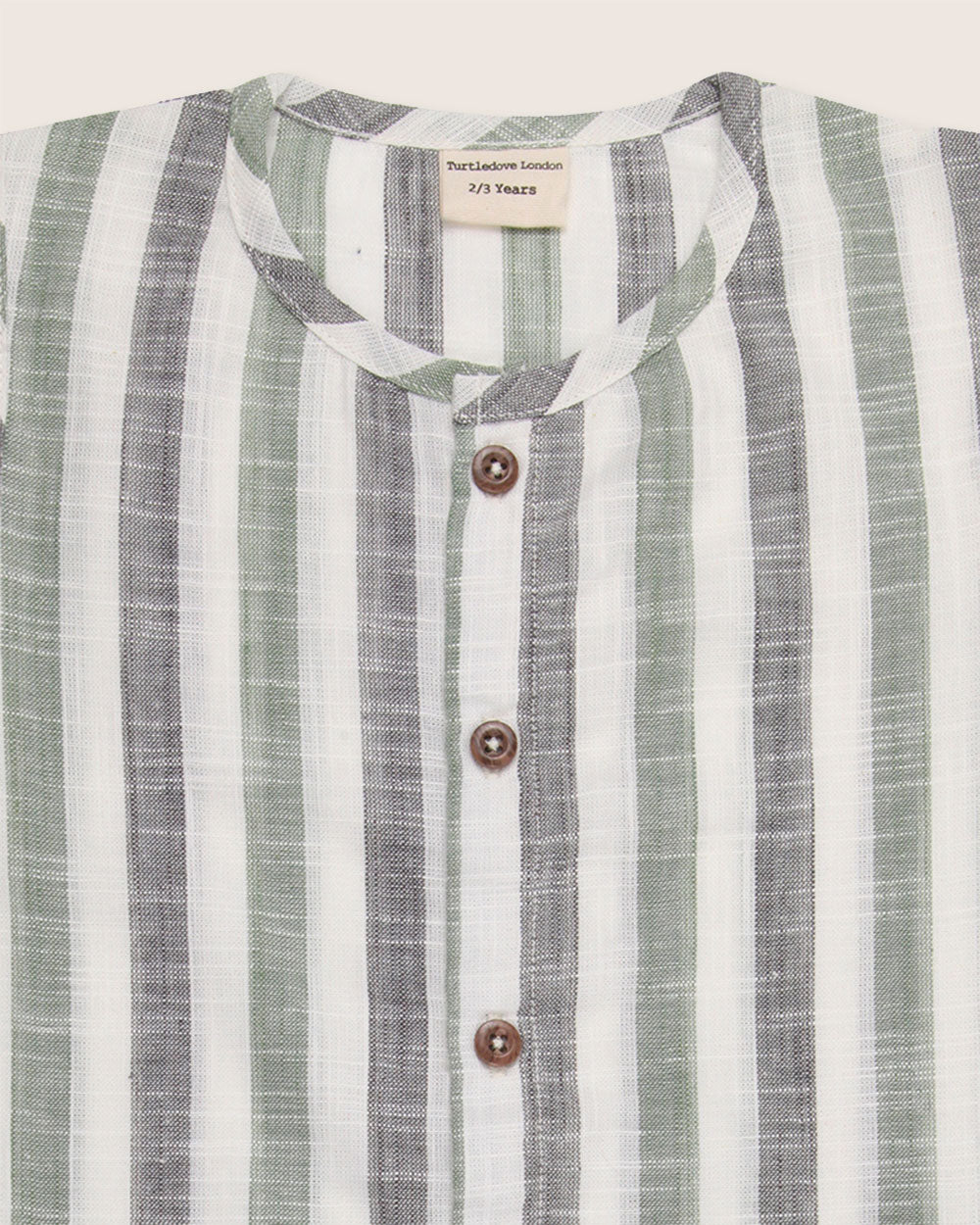 organic cotton Multicolour Stripe Print Romper - image 2