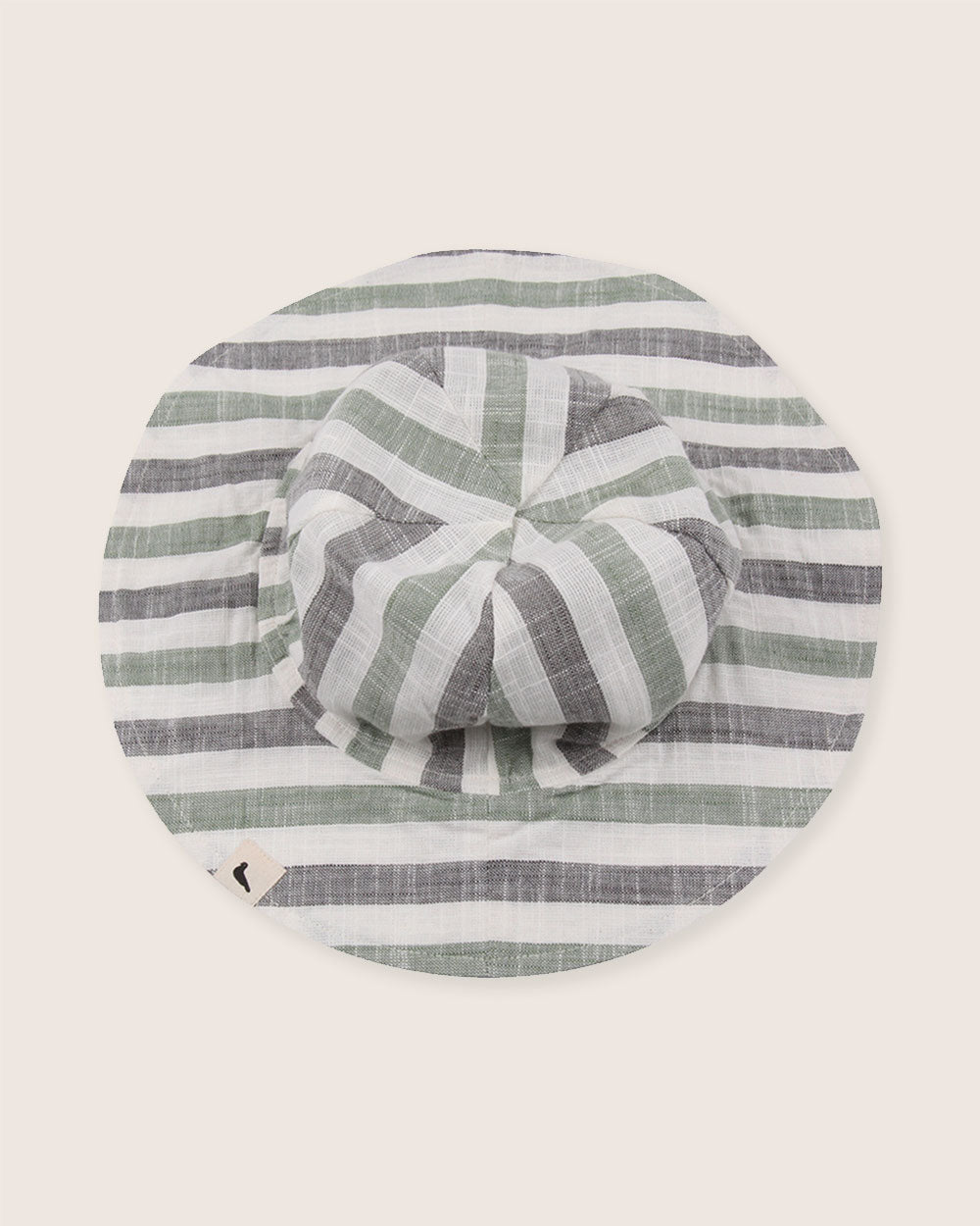 Multicolour stripe hat - image 1