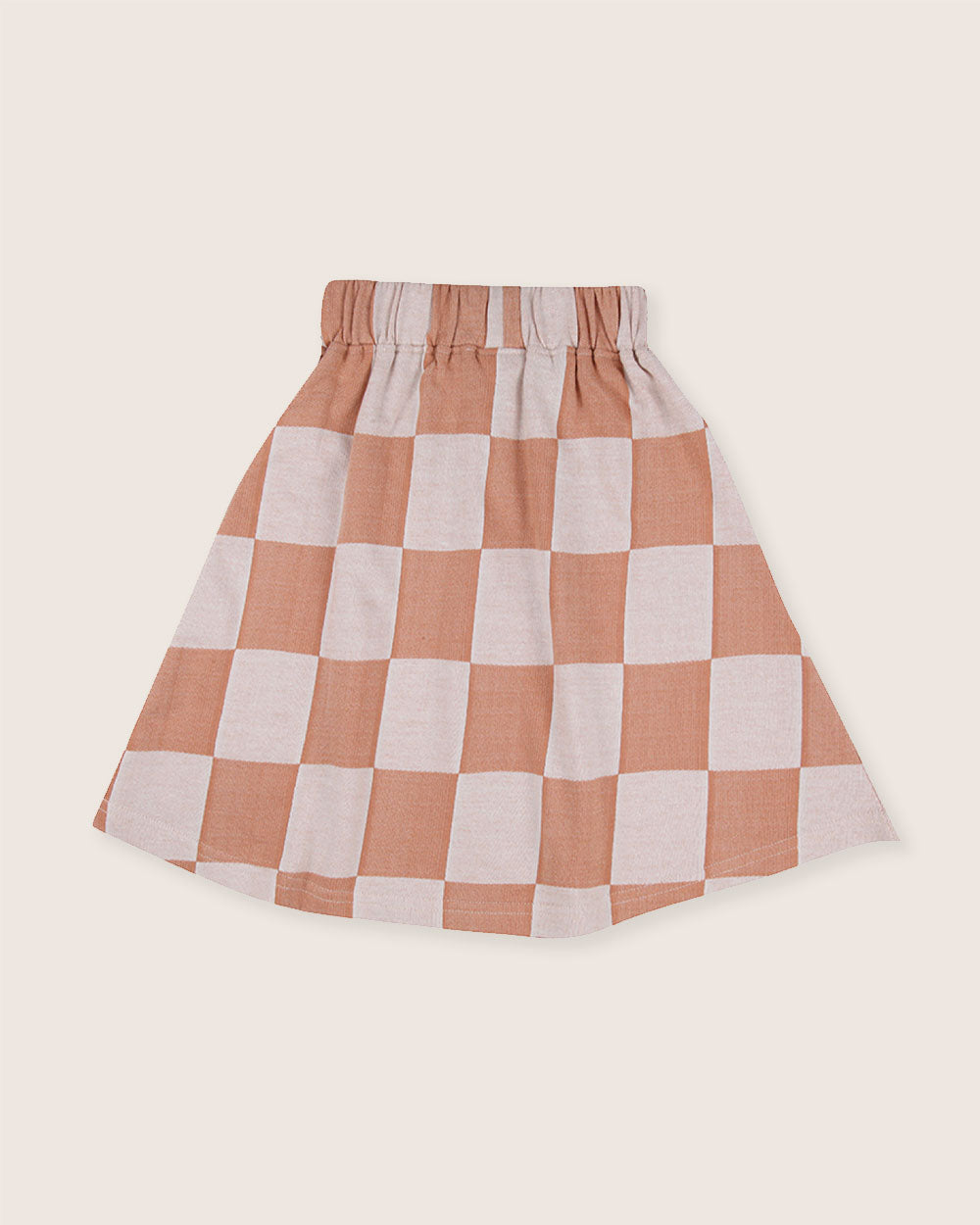 Chequer Midi Skirt