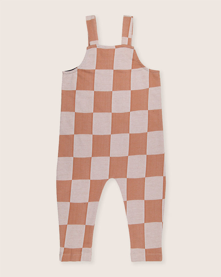 Chequer Dungarees