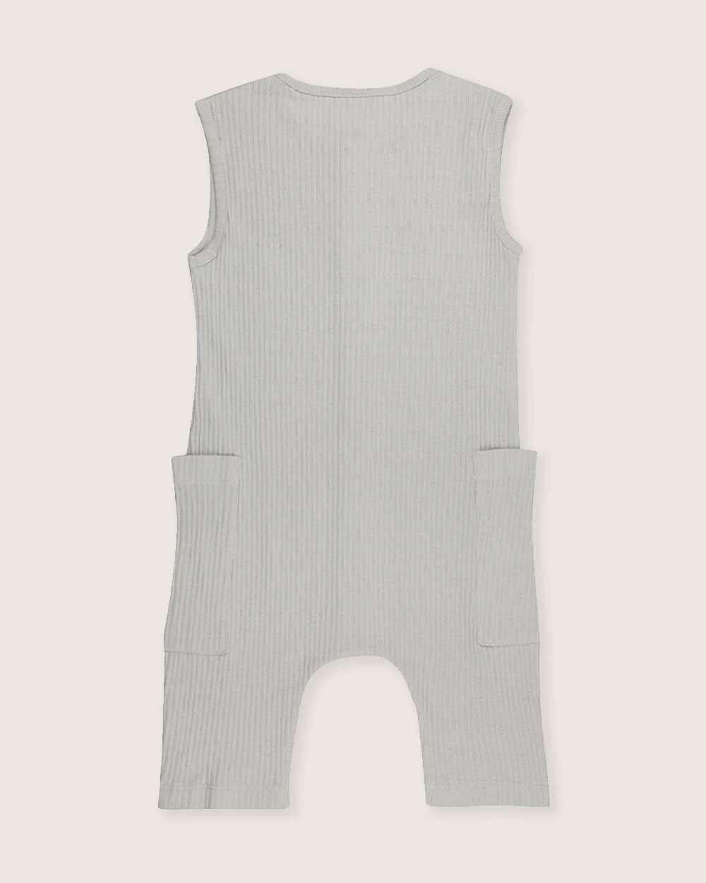 Light Green Rib Playsuit - image 5