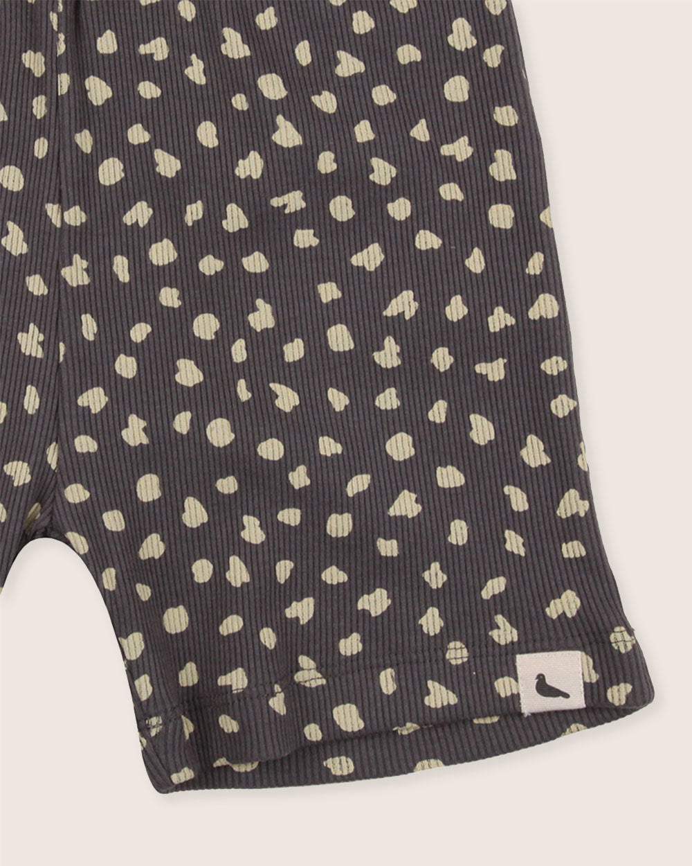 Charcoal Grey Animal Print Top And Short Set - image 7