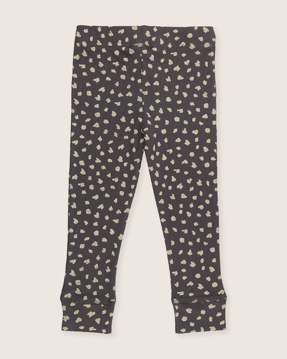 organic cotton Charcoal Grey Animal Print Leggings - image 4