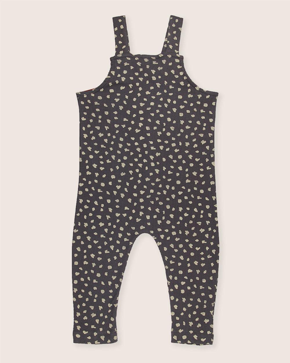 organic cotton Charcoal Grey Animal Print Dungarees - image 5