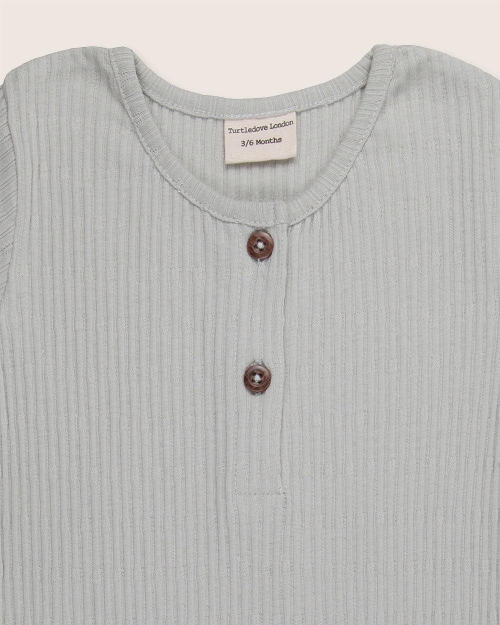 Light Green Rib Romper - image 3