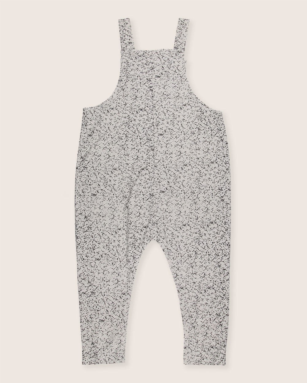 Organic cotton Multicolour Speckled Bear Print Dungarees- image 4