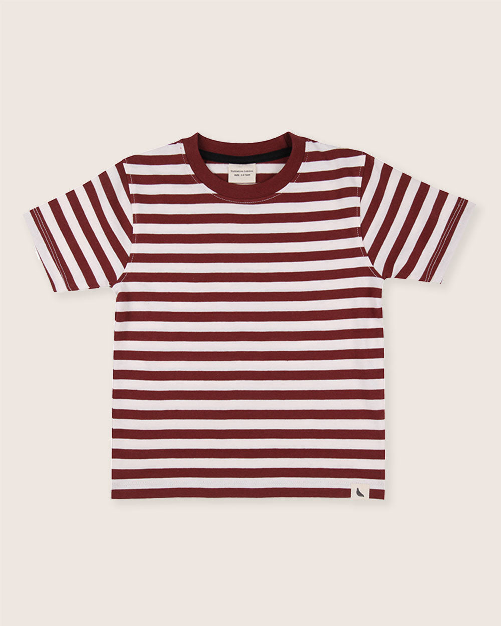 Organic cotton Multicolour Stripe And Plain T-Shirt - 2 Pack - image 3
