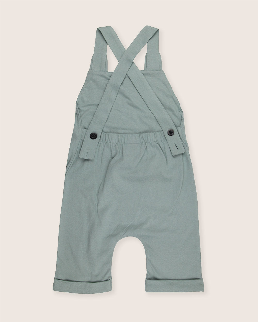 Organic cotton Green Pond Bear Face Print Jumpsuit - image 4