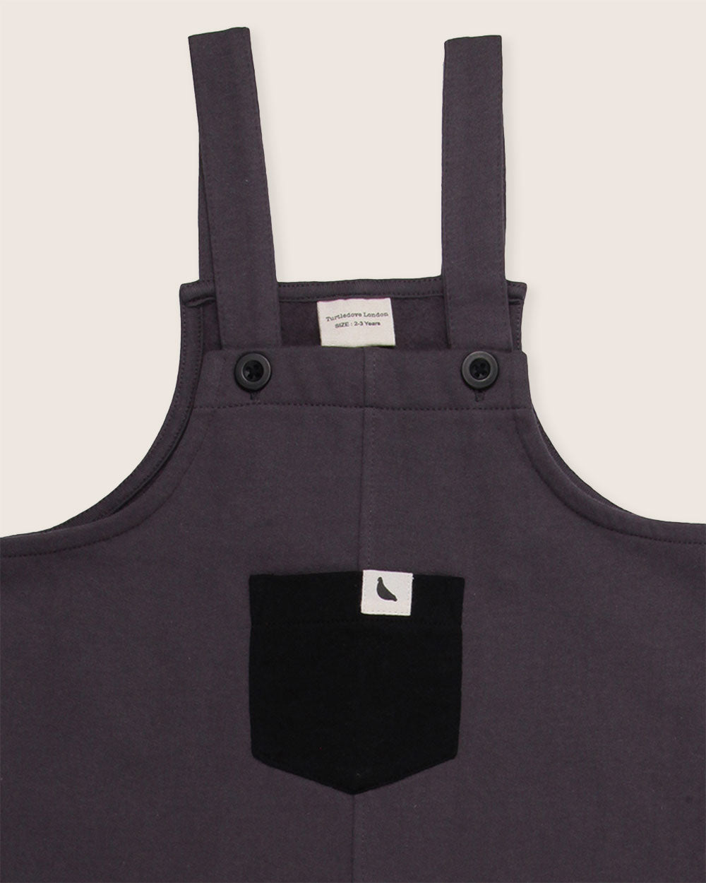 Charcoal Dungarees - image 4