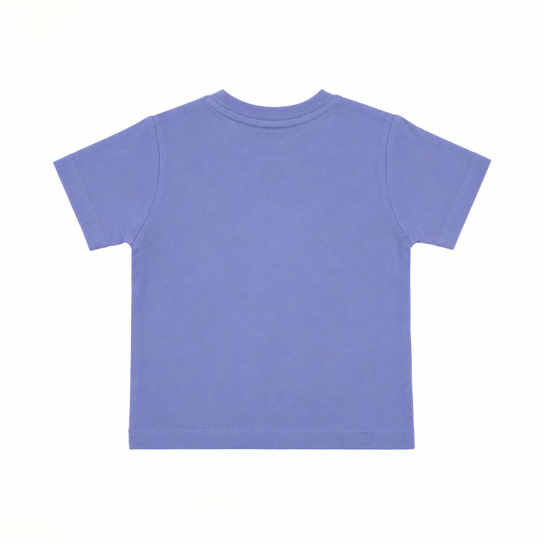 Purple Tulip Embroidery T-Shirt
