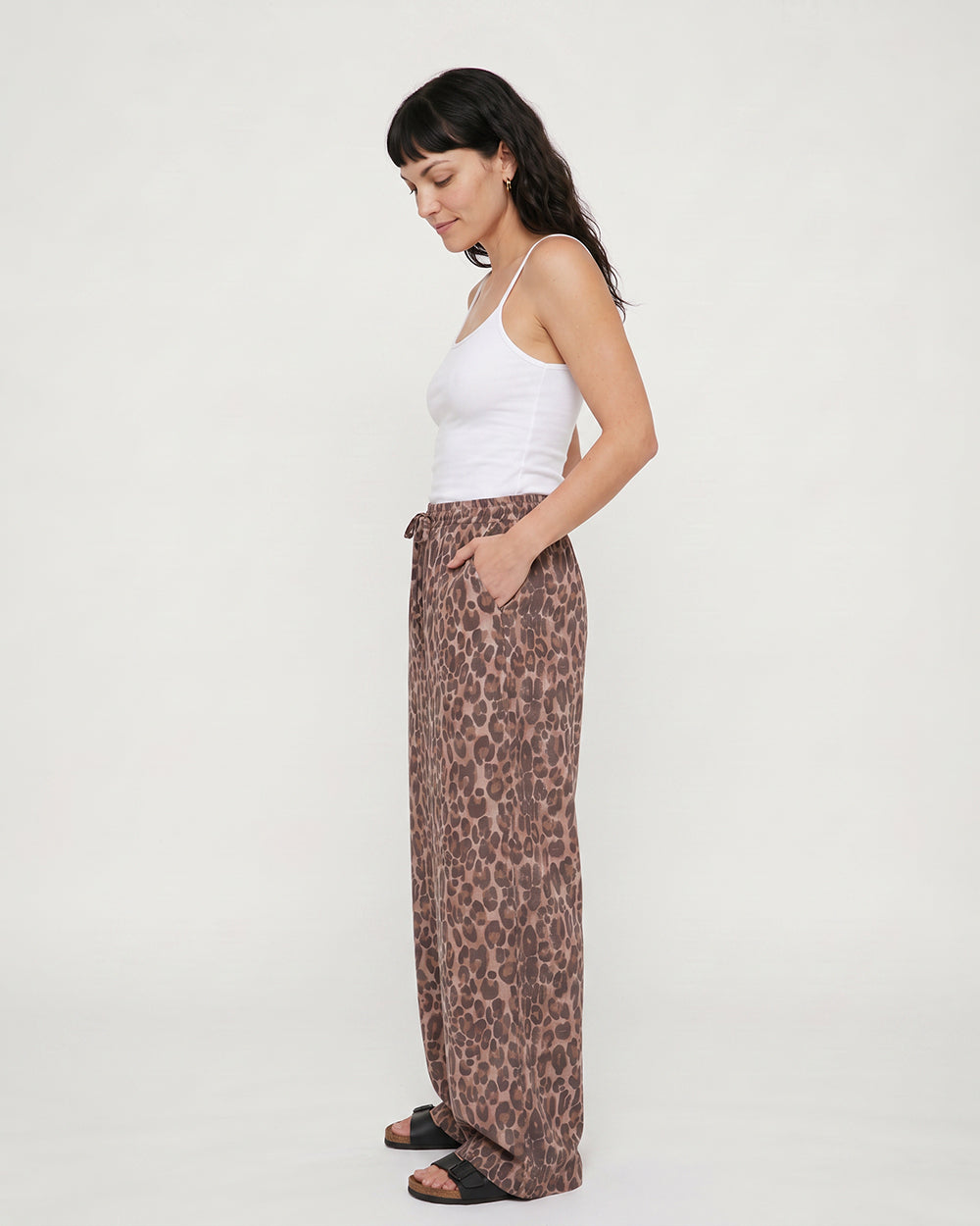 PREORDER Thi Neutral Leopard Trouser