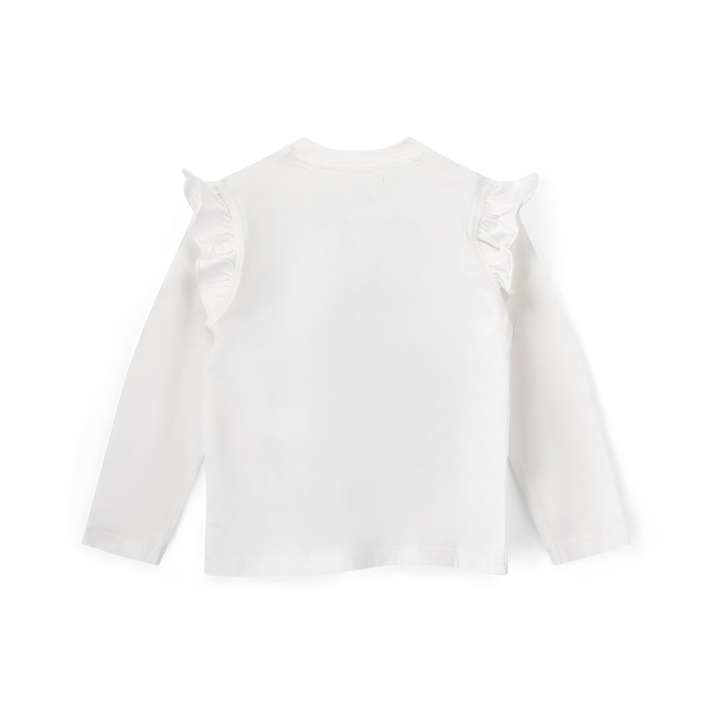 White Happy Holidays Applique Top